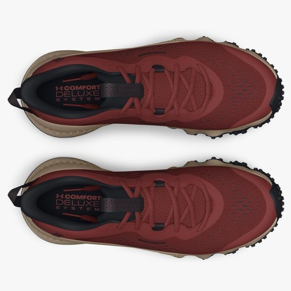Men’s Under Armour Charged Maven Trail Running Shoes, Red Taupe, Size 11.5 NEW - Picture 4 of 6